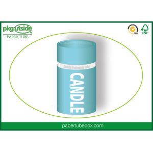Buy cheap Recyclable Round Candle Packaging Boxes Paper Tube Packaging Can Durable from wholesalers