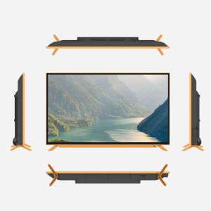 65 75 85 98 100'' Tempered Double Glass TV 4K HD Smart Android WiFi Home