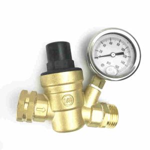 Buy cheap 2018 Hot Sell Adjustable Brass Water Pressure Regulator With Gauges from wholesalers