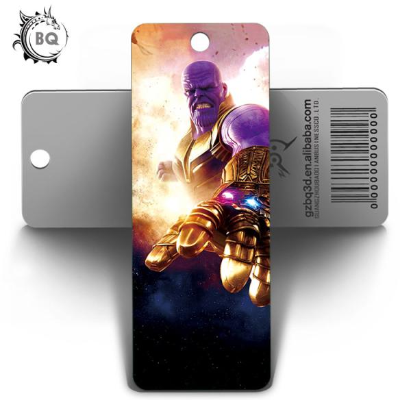 Buy cheap Eco-friendly Lenticular 3D Bookmarks PET Material With Tassel Customized from wholesalers