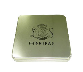 Buy cheap Coffee Tea 0.28mm Tinplate CMYK Printing Square Metal Can from wholesalers