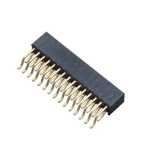 Buy cheap 90 Degrees SMT H=8.5mm Female Header Connector PA9T Back 2.54 Mm Female Header from wholesalers