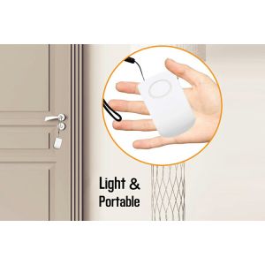Buy cheap 113dB House Security Alarm Window Alarm Vibration Shock Sensors with 2 Remotes from wholesalers