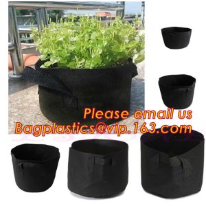 Buy cheap fabric pots grow bag felt garden bag with handle,Hydroponic Grow Bag 1 Gallon product