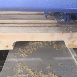 American Stringer Pallet Single Slot Making Machine