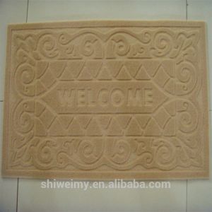 Buy cheap WELCOME embossed brushed polyester door mat from wholesalers