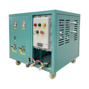 Buy cheap 4hp Low Pressure Refrigerant Recovery Machine R123 Charging Filling Machine from wholesalers