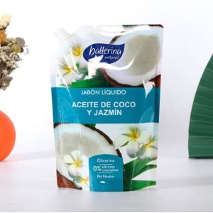 Buy cheap Liquid Plastic Stand Up Pouch With Spout CMYK Print Customized pattern from wholesalers