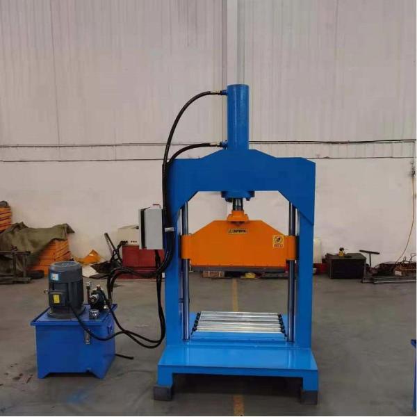 Buy cheap 5.5kw Single Blade Vertical Rubber Cutting Machine 125KN from wholesalers