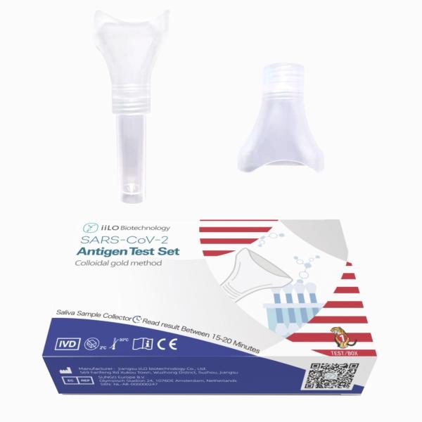 Class III 70mm SARS-CoV-2 Antigen Self Test Set Saliva Sample Collector Malaysia