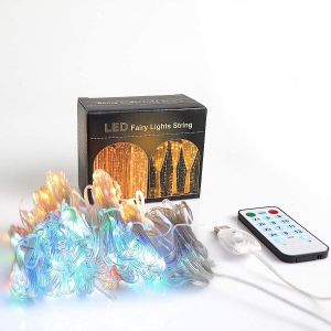 RGB Remote LED Fairy String Lights