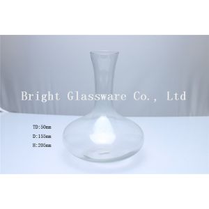 Buy cheap handmade glass wine decanter for pub from wholesalers