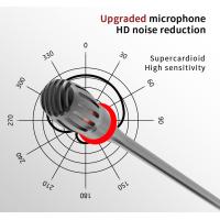 Buy cheap Low Latency Dante Microphone RJ45 Port 1.5W Wired Microphone System With Touch product