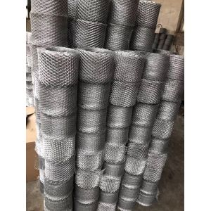 Buy cheap 20-25cm Width Expanded Metal Lath Reinforcing Galvanized Coil Mesh from wholesalers