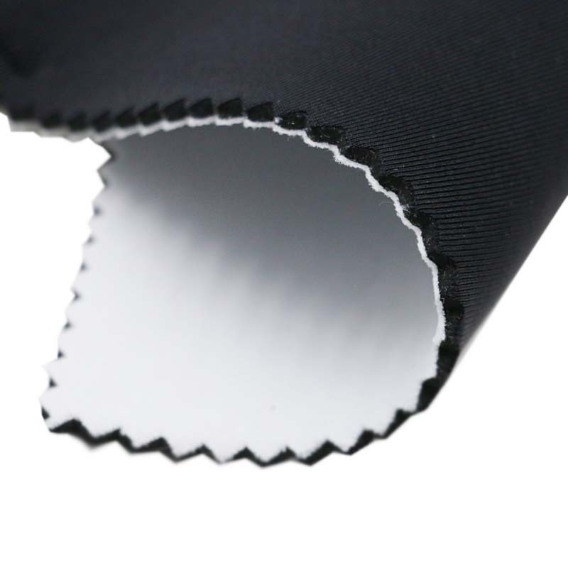 Buy cheap Elastic SCR Nylon Rubber Sheet , Chloroprene Patterned Neoprene Fabric from wholesalers
