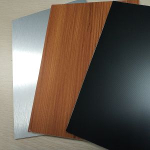 304 316 Brushed Embossed Stainless Steel Plastic Composite Panels , Composite