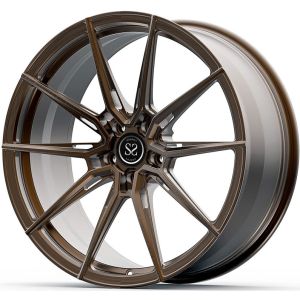 BMW M850i 21x10 And 21x11.5 Gloss Bronze Custom Forged Rims