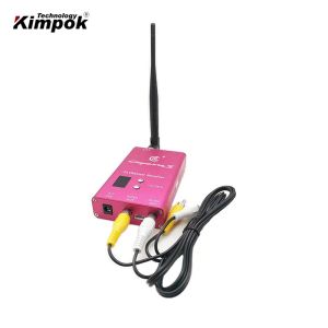 High Power 8W 1.2Ghz 6 Channel Drones Video Transmitter and Receiver for Long