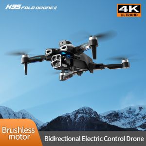 Buy cheap Professional 4K HD ESC Dual Camera Mini Drone H35 Brushless Optical Flow WIFI Quadcopter Obstacle Avoidance Remote from wholesalers