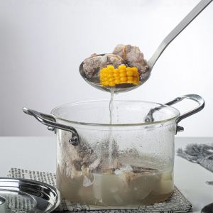 Buy cheap Kitchenware 5L Borosilicate Transparent Glass Soup Pot from wholesalers