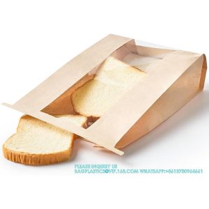 Buy cheap Large Kraft Paper Bread Bags Homemade Bread Loaf Bags 14