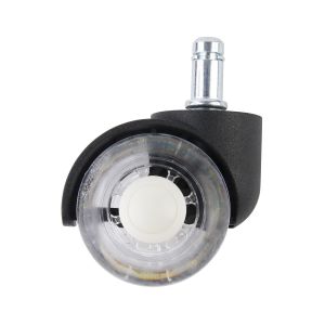 Eco-Friendly Transparent PU Caster Wheels For Smooth Furniture Movement