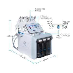 Buy cheap 8 water sculpture heads 260W power micro hydro dermabrasion system machine from wholesalers
