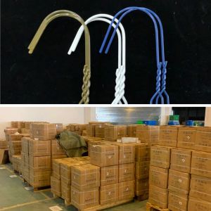 Buy cheap Slip Resistant White Trouser Hangers Guard , Metal Mens Trouser Hangers from wholesalers