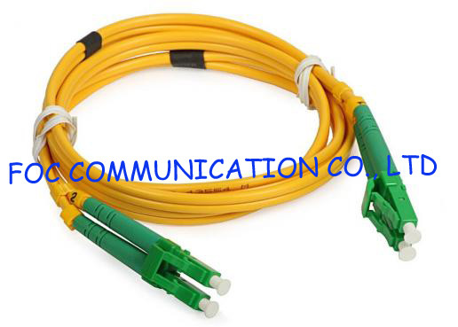 Buy cheap LC / APC Fiber Optic Jumper Cables Duplex LSZH Jacket Corning For Fiber Testing from wholesalers