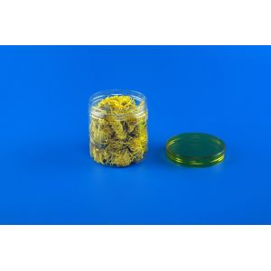 Buy cheap Waterproof Empty Plastic Cans ,  Transparent Pet Coarse Cereals Bottle 420ml from wholesalers