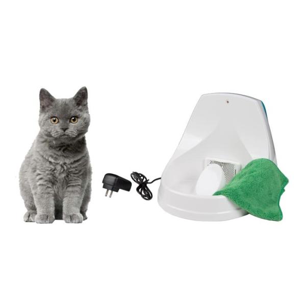 Quality LED Light Quiet Pet Water Fountain Easy To Clean Cat Water Fountain 50/60 Hz for sale