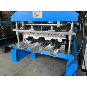 10-15m/min Forming Speed Floor Deck Roll Forming Machine Customized With 1