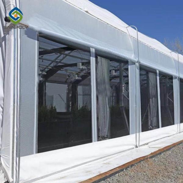 Quality 30m Light Dep Mushroom Automated Blackout Greenhouse for sale