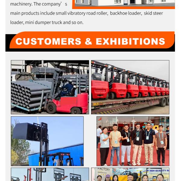 Fast Delivery Best Price 4x4 All Terrain Forklift 1 Ton3Ton 5Ton Good Quality Electric Forklift Trucks