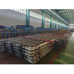 Customized Stainless Steel Superheater Coils Horizontal / Vertical Boiler