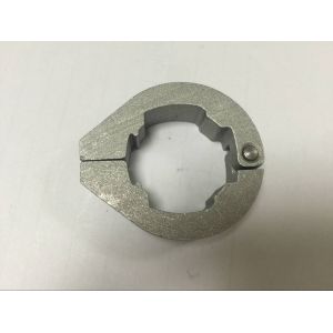 Buy cheap Sandblasting Aluminium Tube Connectors , Aluminum Pipe Coupling Casting from wholesalers