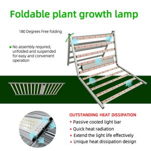 1500W LED Grow Light Panel Dimmable Easy Install Efficient Design