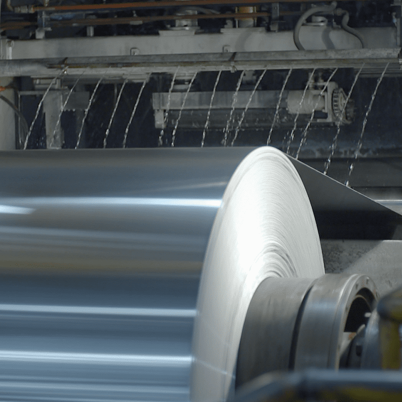 Buy cheap Aluminum alloy 3105 color-coated aluminum coil for ceiling panels, customizable width, thickness 0.5–0.8mm, white coating from wholesalers