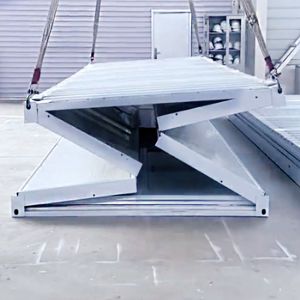 Buy cheap Convenient Folding Container House with Hardwood Core and Galvanized Steel Frame Package Size 5800mm*2480mm*570mm from wholesalers