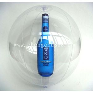 Buy cheap Inflatable beach ball with bottle inside from wholesalers