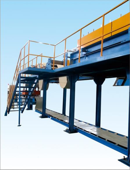 Buy cheap 6m Length Discontinuous PU Sandwich Panel Production Line With 600mm - 1250mm Feeding Width from wholesalers