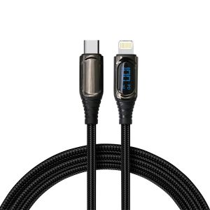 Braided Multi Function Charging Cable CC60W / CL27W Fast Charging Digital