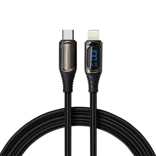 Braided Multi Function Charging Cable CC60W / CL27W Fast Charging Digital