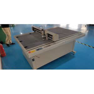Buy cheap Kraft Material Second Hand Flatbed Garment Cutting Machine Template PVC Cutter 1500*900mm Cutting Area from wholesalers