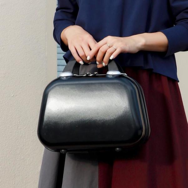 998-14 inch mini hard-shell cosmetic travedl luggage, can be used as a luggage cover, sturdy, durable, and waterproof travel luggage