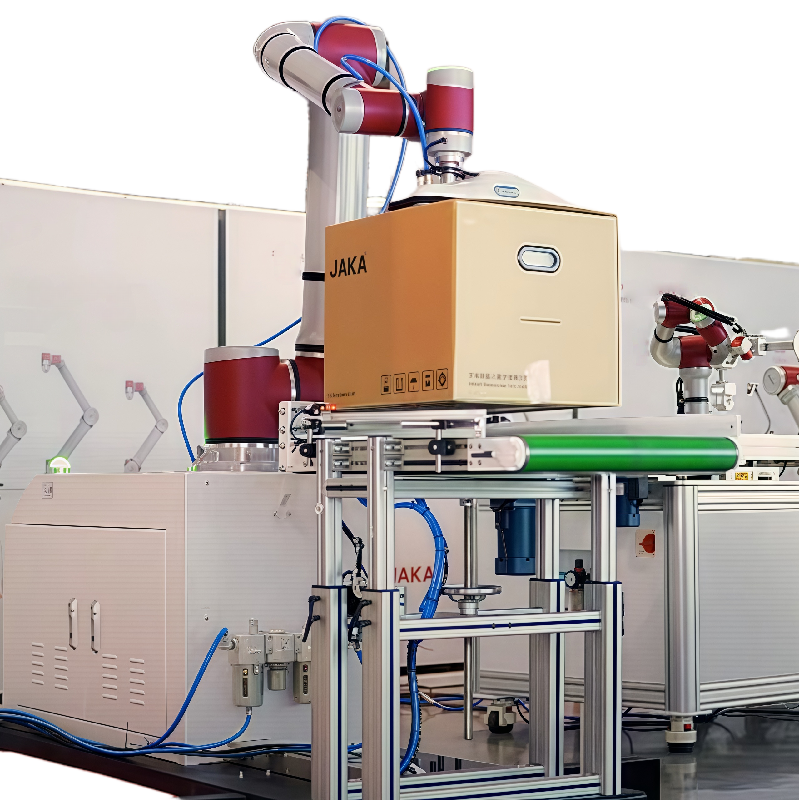 Buy cheap Newest Lodel JAKA Robotics Zu 30 6 Axis Cobot Arm Welding Palletizing Handling Loading and Unloading Collaborative Robots from wholesalers