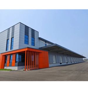 Excellent Quality PU Panel Steel Structure Frame Food Processing Warehouse