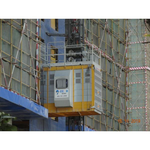 Buy cheap VFD Rack Pinion Lift For Construction Materials and passengers from wholesalers