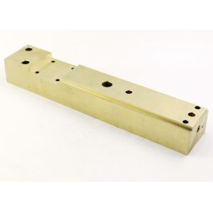 Buy cheap Precision Cnc Machine Spare Parts 50x300 Brass / Copper Valve Terminal from wholesalers