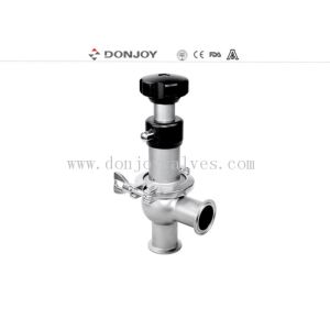 Buy cheap SS316L Manual Adjustable Regulating Valves With Tri Clamp End from wholesalers